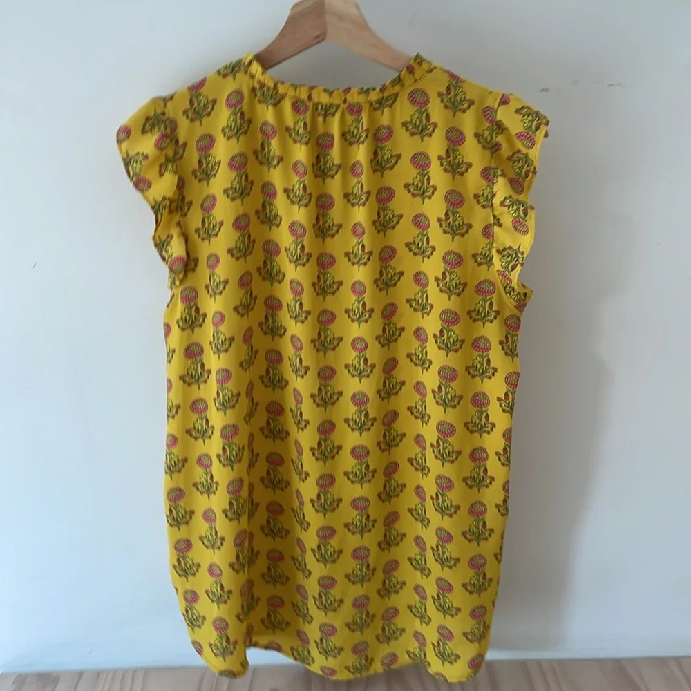 Loft sleeveless top. Size M. - Picture 4 of 5
